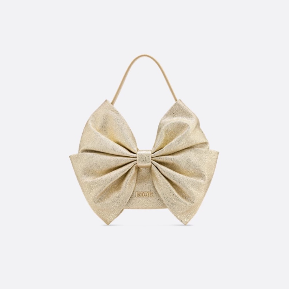 Dior Metallic Bow Bag - Jonathan Anderson Collection Rare and Sold out!